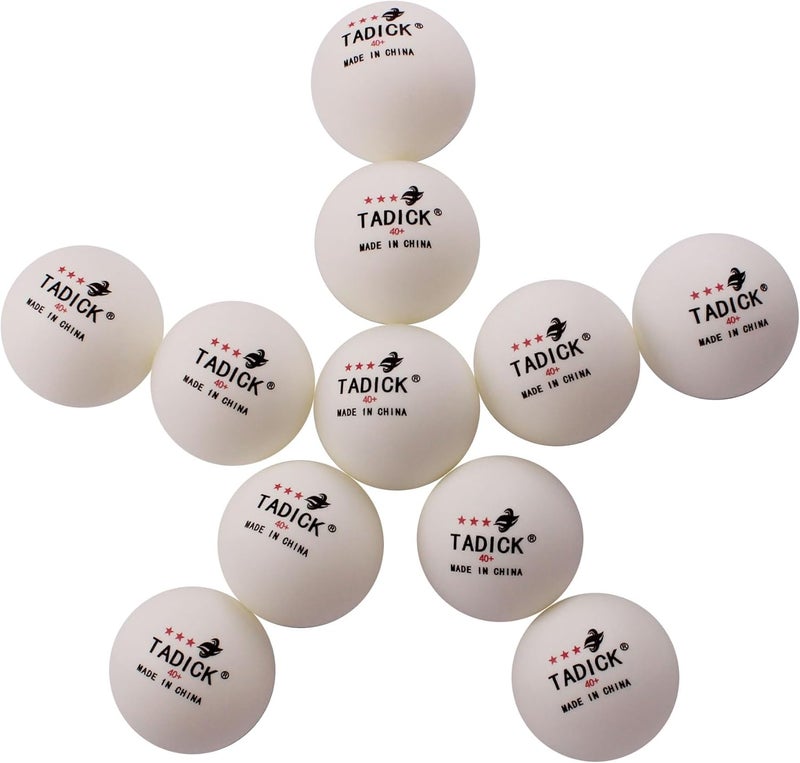 TADICK 140 Pack Practice Ping Pong Balls, 3-Star Training Table Tennis Balls, Bulk Pong Balls - Image 4
